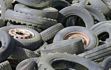 Neumáticos residuos
