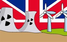 UK energía nuclear y energía renovable