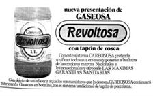 Etiqueta agua carbonatada