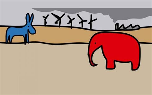Energía Demócratas Vs. Republicanos
