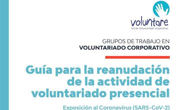 Guía COVID para Voluntariado