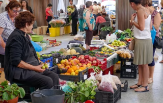 Mercado local. Portugal.