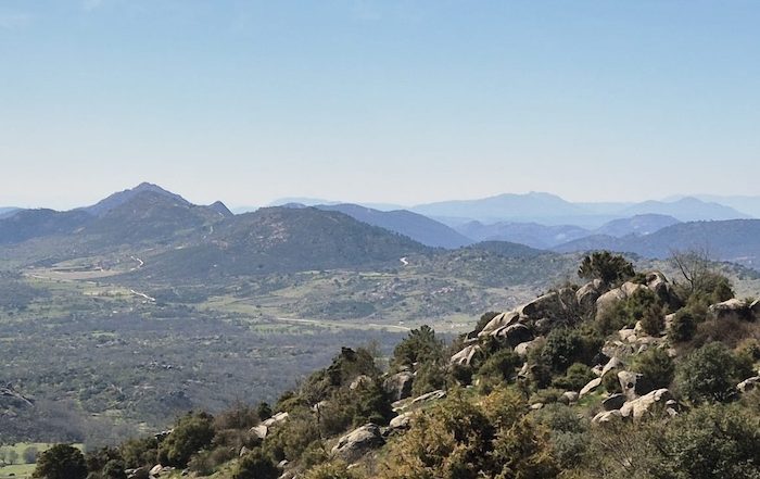 Desde Las Machotas. Sierra de Guadarrama.